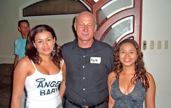 A man with lovely Barranquilla girls