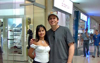 A client enjoying his time with a Barranquilla woman